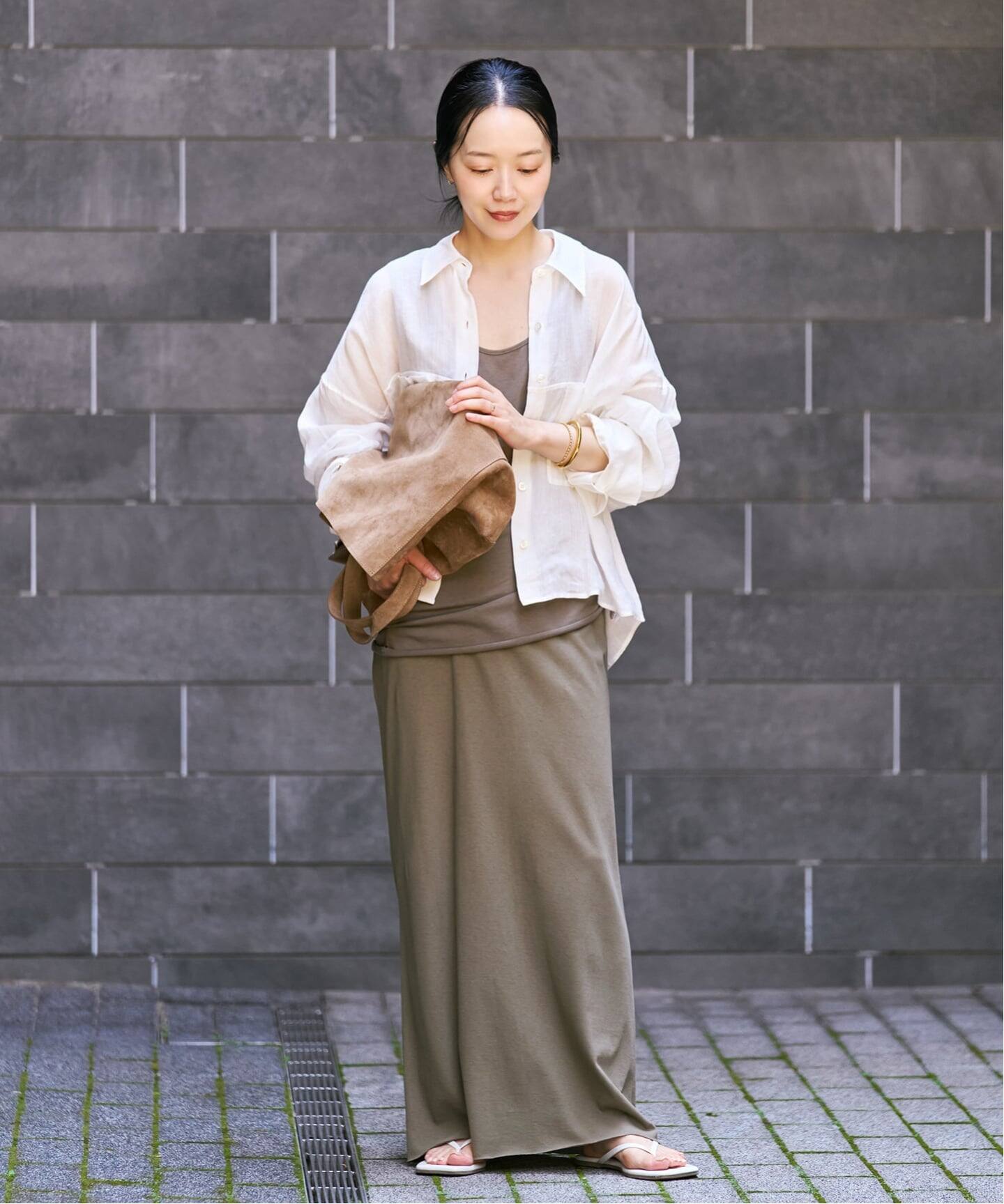 追加》RAMIE LYOCELL CROPPED シャツ 3（シャツ／ブラウス）｜Plage