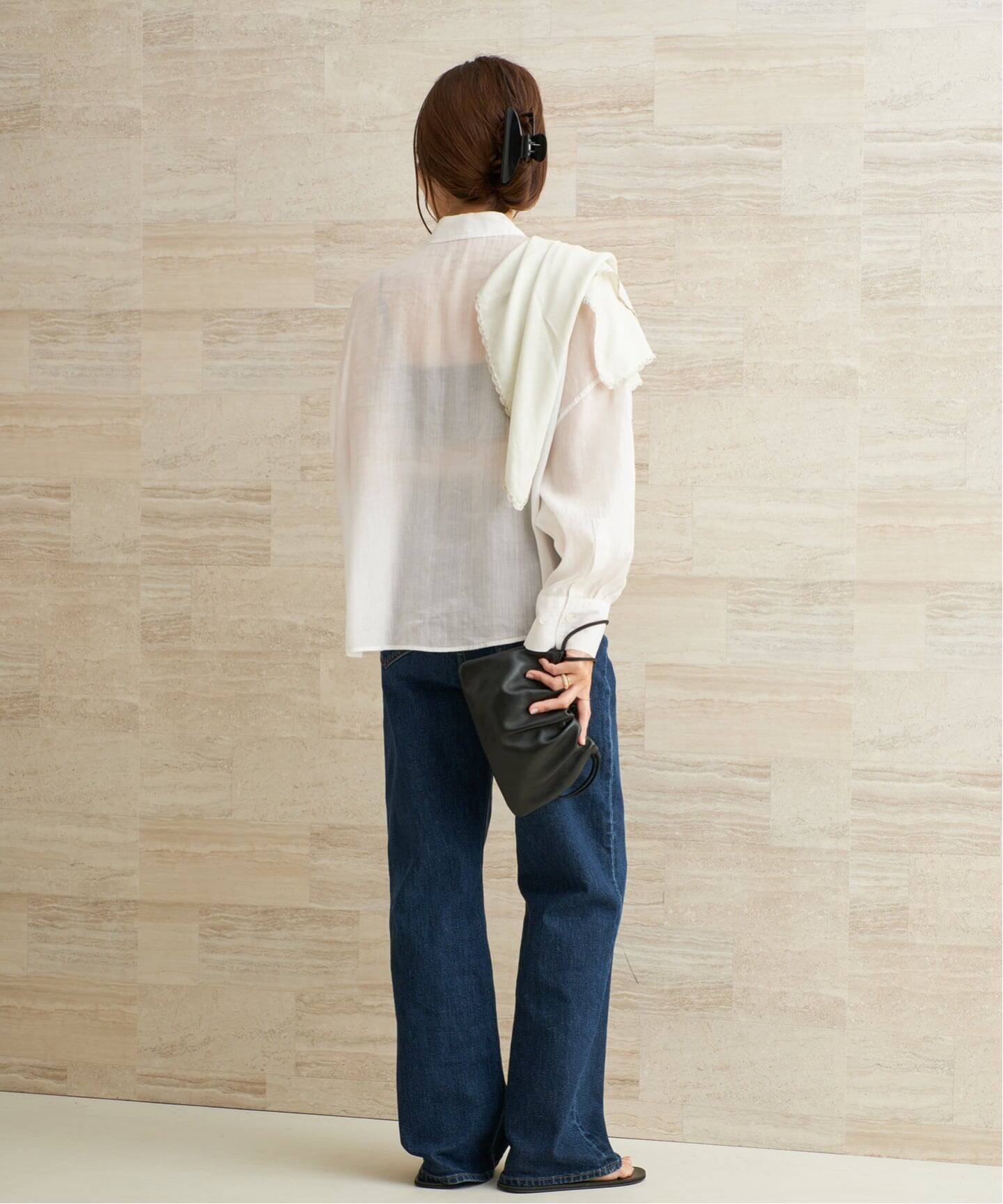 追加》RAMIE LYOCELL CROPPED シャツ 3（シャツ／ブラウス）｜Plage 