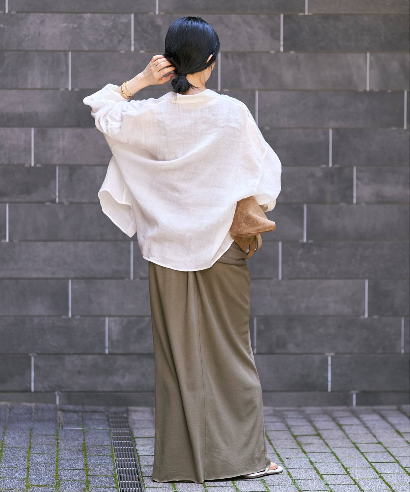 追加》RAMIE LYOCELL CROPPED シャツ 3（シャツ／ブラウス）｜Plage 