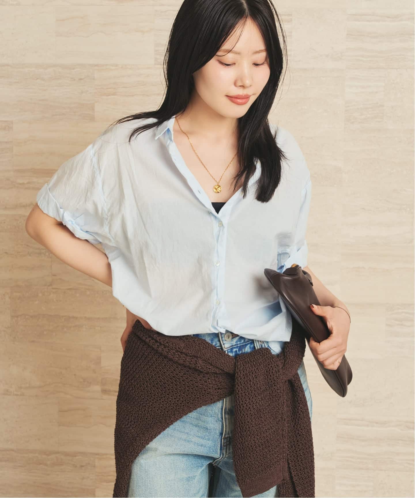 XIRENA / キセレナ COTTON POPLIN CLASSICO シャツ（シャツ／ブラウス