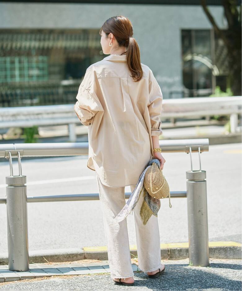 コットンボイルシャツ（シャツ／ブラウス）｜VERMEIL par iena 