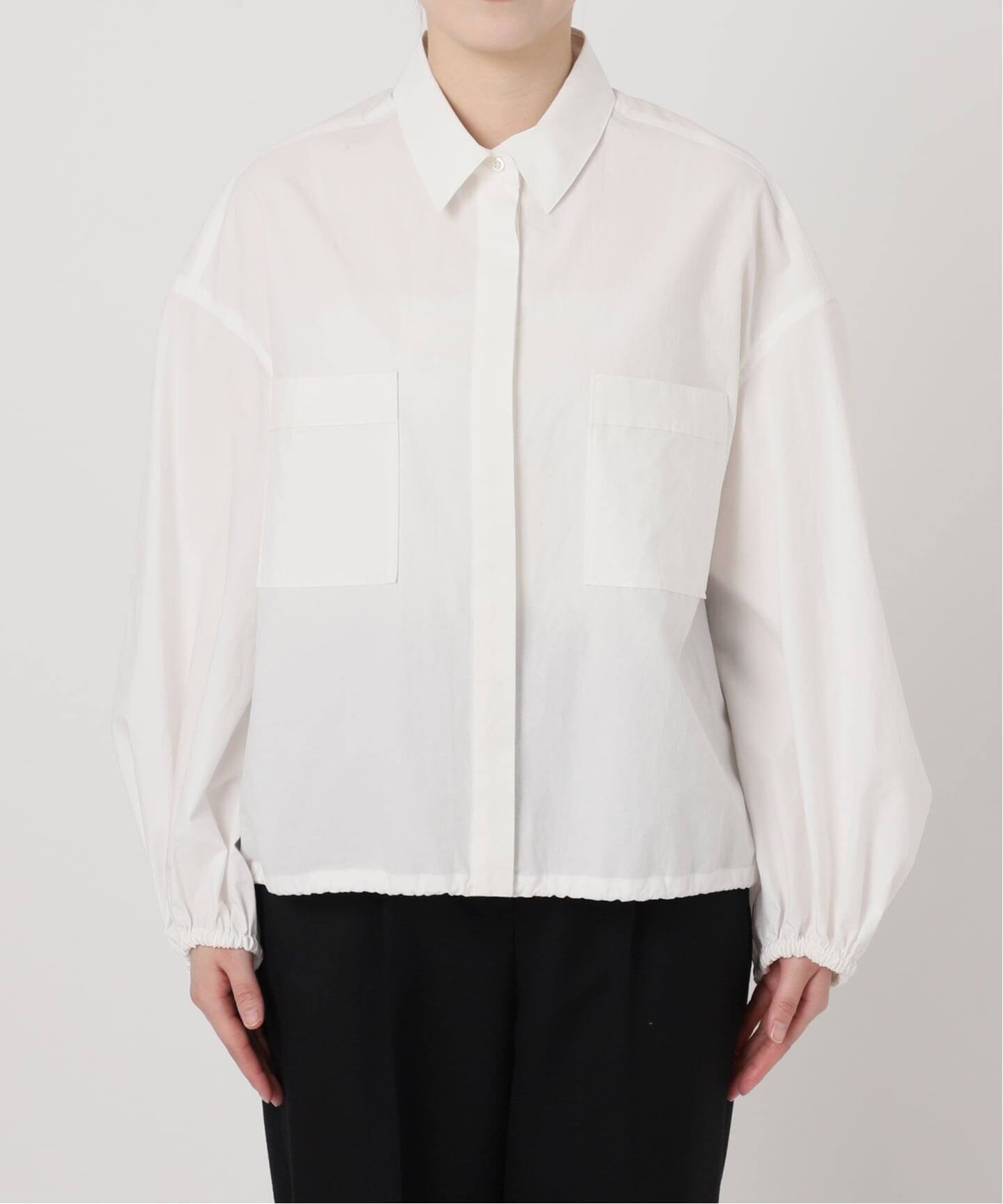 IENA【ESLOW】DRAWSTRING SHIRT プルオーバー シャツ IENA【ESLOW】DRAWSTRING SHIRT プルオーバー シャツ 【公式通販】