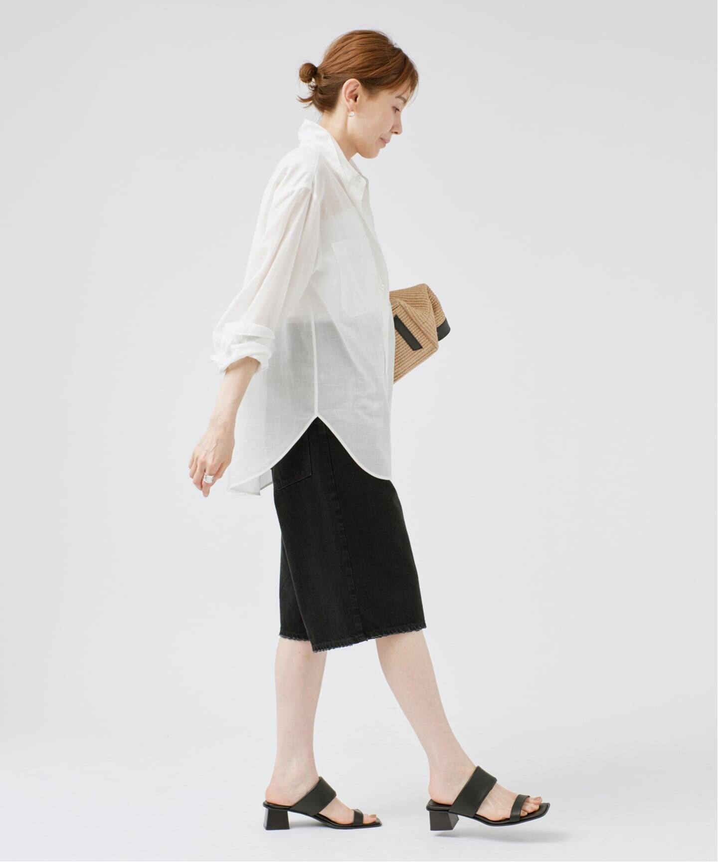 新品✨️VERMEIL par iena 定価3.9万 シルク ビッグシャツ Airy Ramie Over シャツ（シャツ／ブラウス）｜VERMEIL par iena