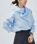 バイアスシャツ