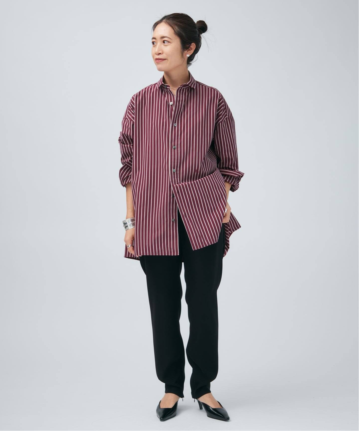 TICCA ティッカ 別注スクエアビッグシャツ uni 0261401012（シャツ