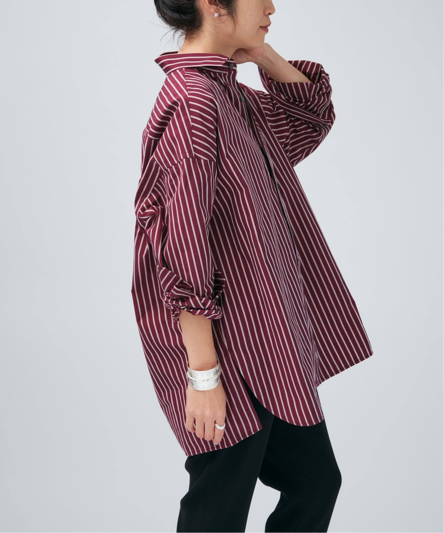 TICCA ティッカ 別注スクエアビッグシャツ uni 0261401012（シャツ