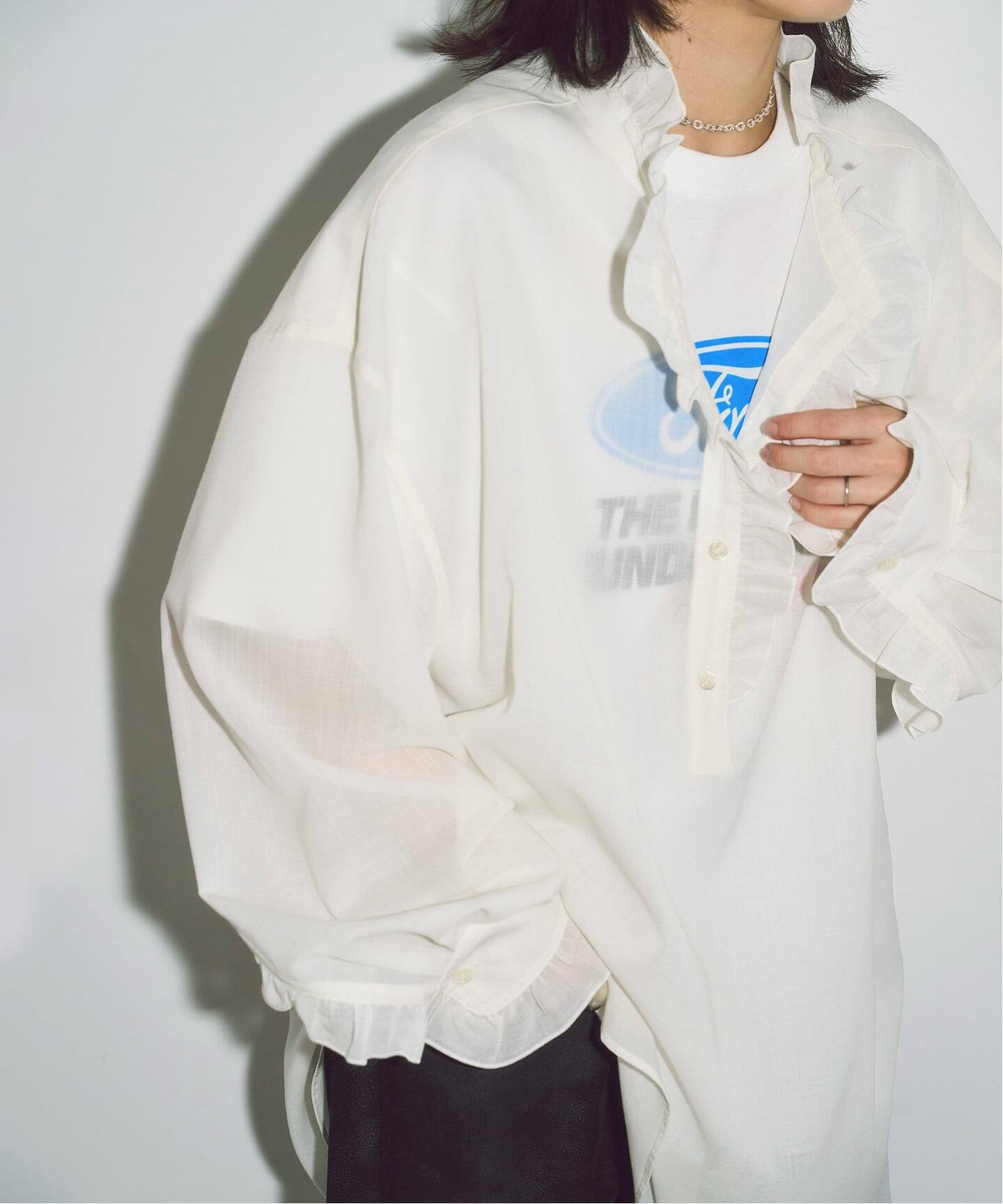SHEER FRILL ブラウス（シャツ／ブラウス）｜CITYSHOP（シティショップ 