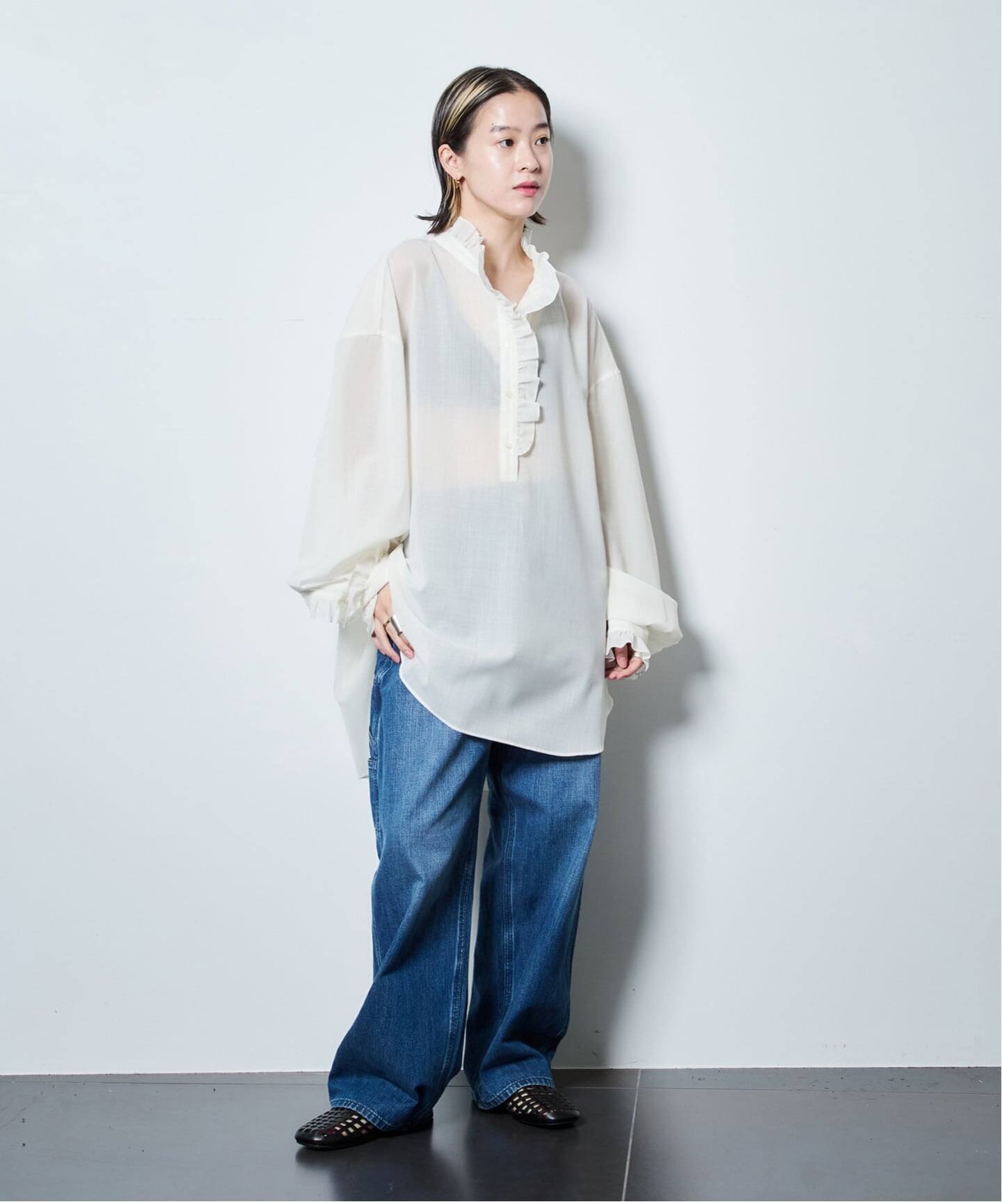 SHEER FRILL ブラウス（シャツ／ブラウス）｜CITYSHOP（シティショップ 