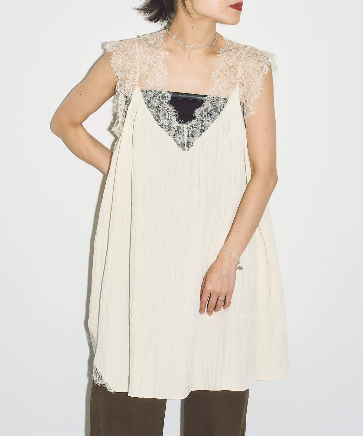 追加予約2》LACE TANK ブラウス（シャツ／ブラウス）｜CITYSHOP