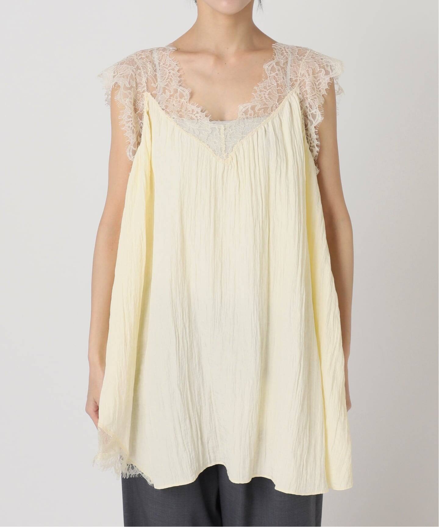 追加予約2》LACE TANK ブラウス（シャツ／ブラウス）｜CITYSHOP