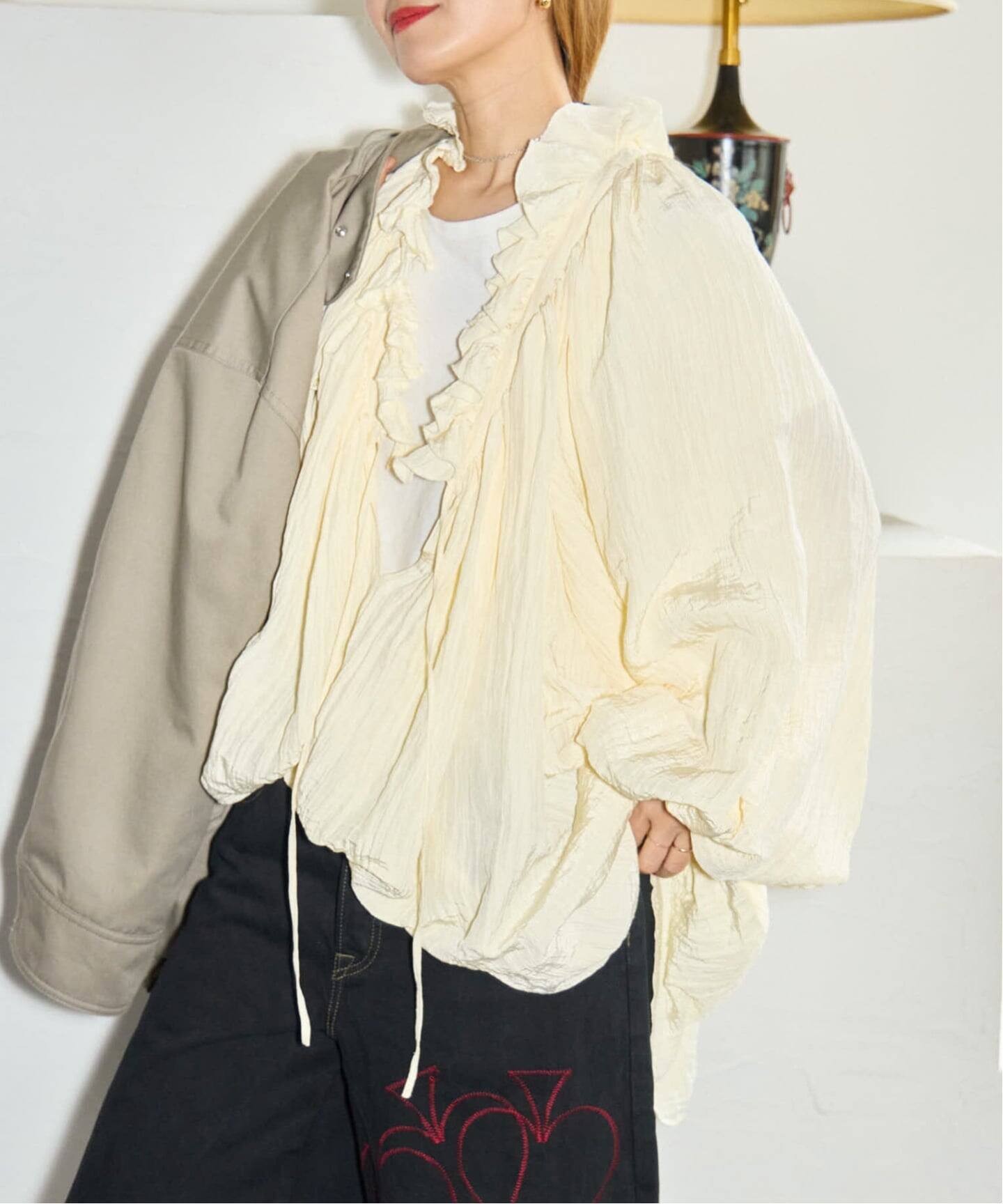 新品未使用☆CITYSHOP SHAKA SHAKA BLOUSE ブラウス SHAKA SHAKA BLOUSE：ブラウス（シャツ／ブラウス）｜CITYSHOP（シティ