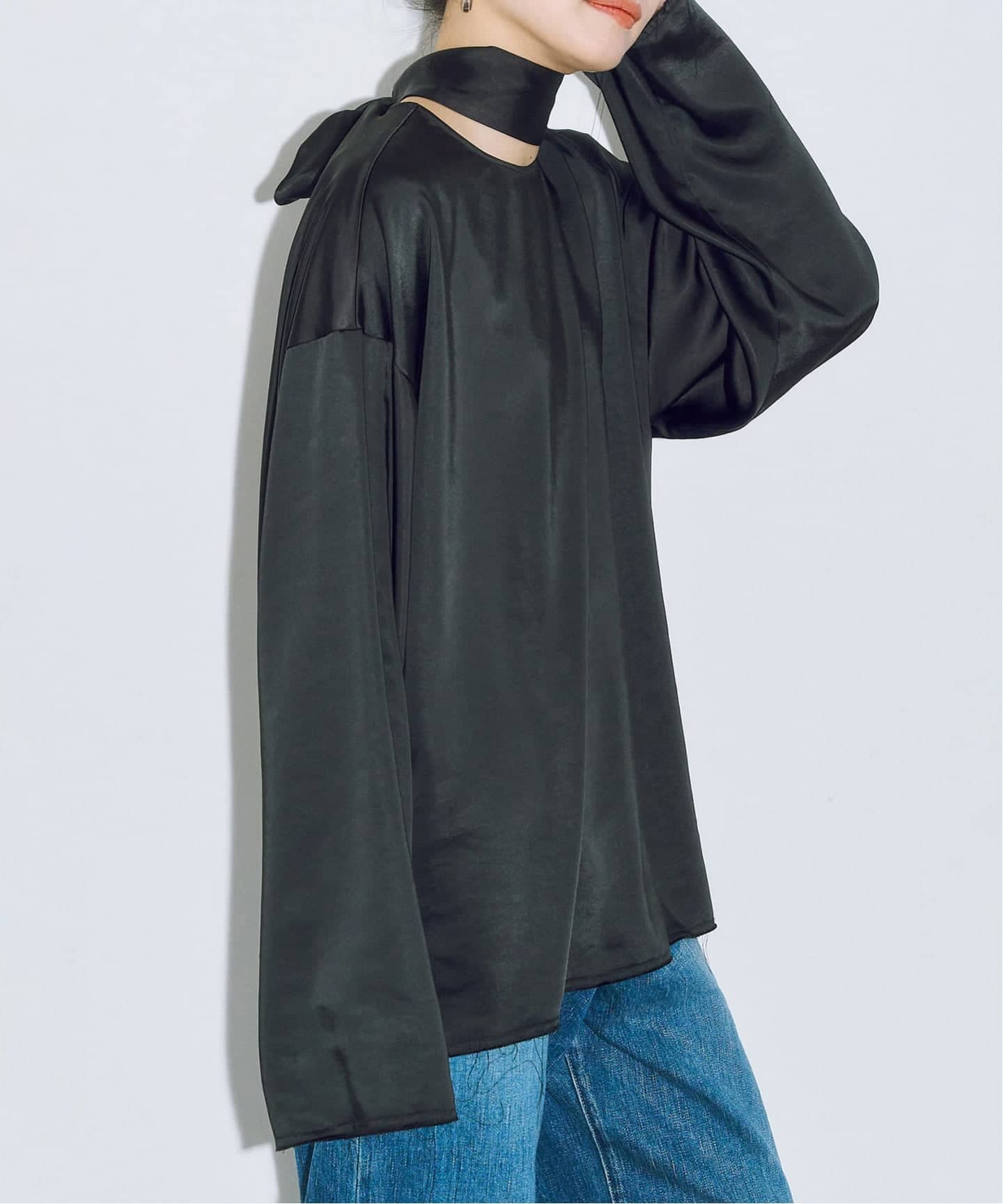 SATIN RIBBON ブラウス（シャツ／ブラウス）｜CITYSHOP（シティ
