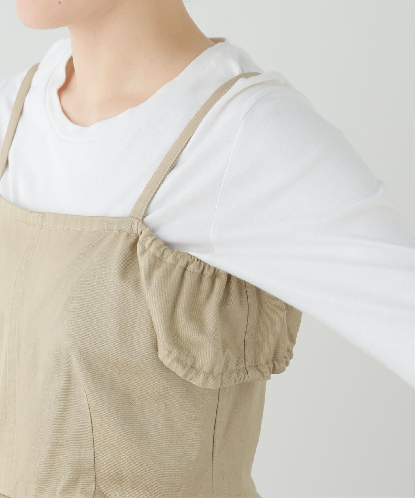 CHIKA KISADA TUTU-STYLE CAMISOLE CB-26049：キャミブラウス（シャツ