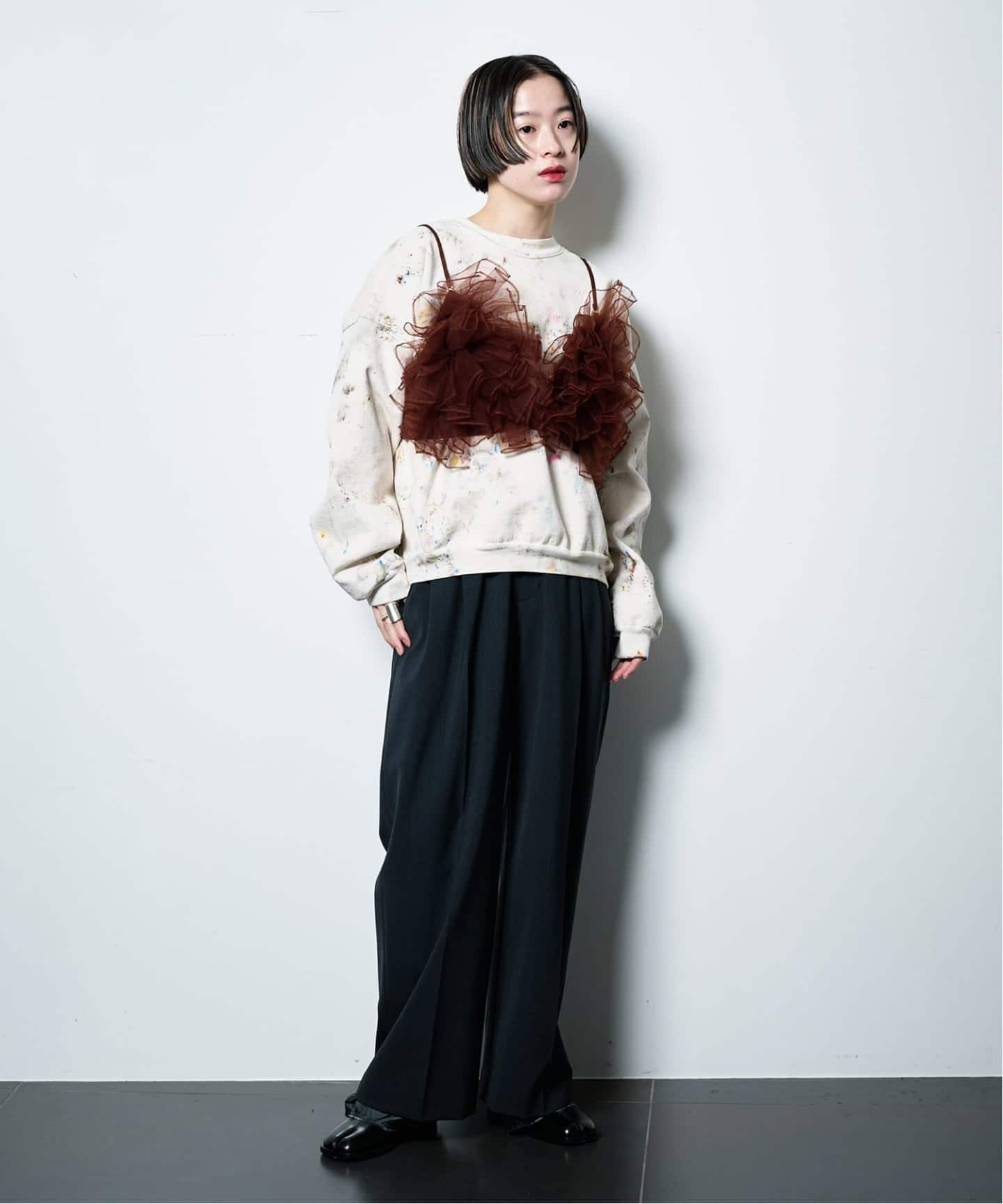 CHIKA KISADA TULLE CAMISOLE CB-26050：ビスチェ（キャミソール