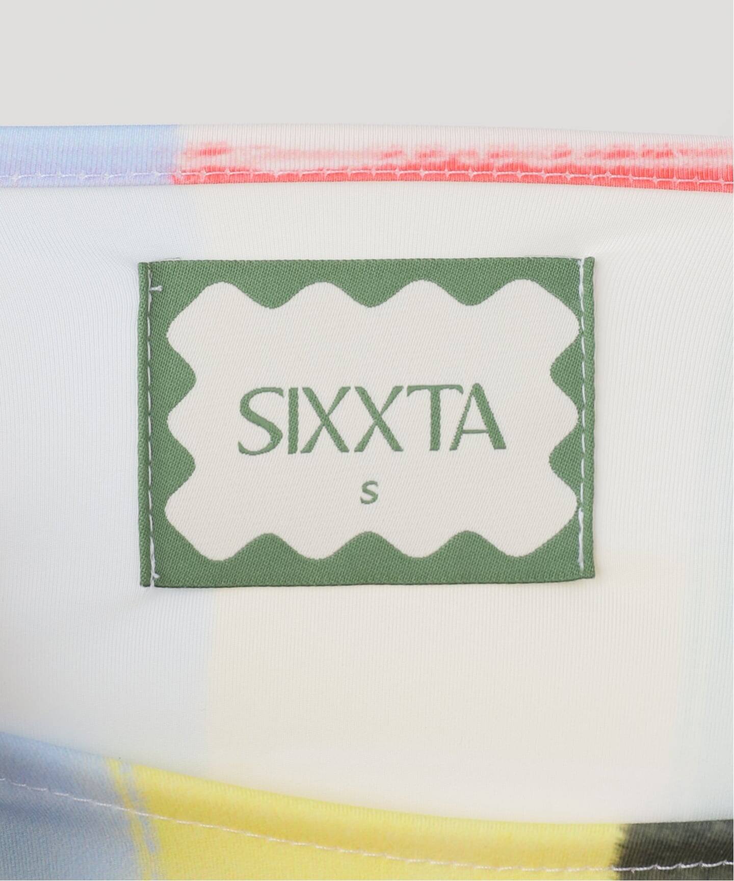 SIXXTA RAINBOW CONFETTI SWEATER PLO：カットソー（Tシャツ