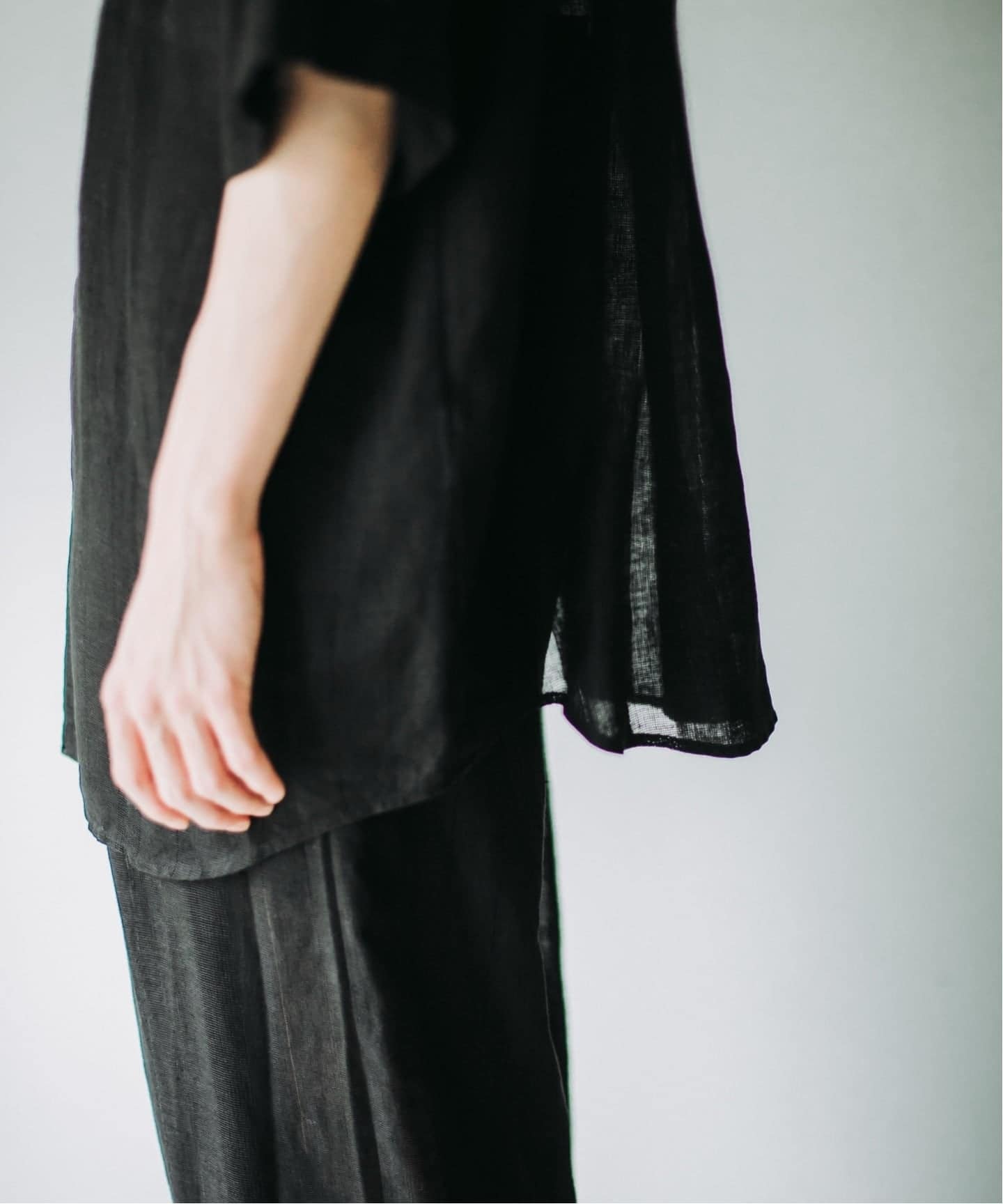 NOMAT / ノマット】S/S Shirt/Linen Stripes：シャツ（シャツ