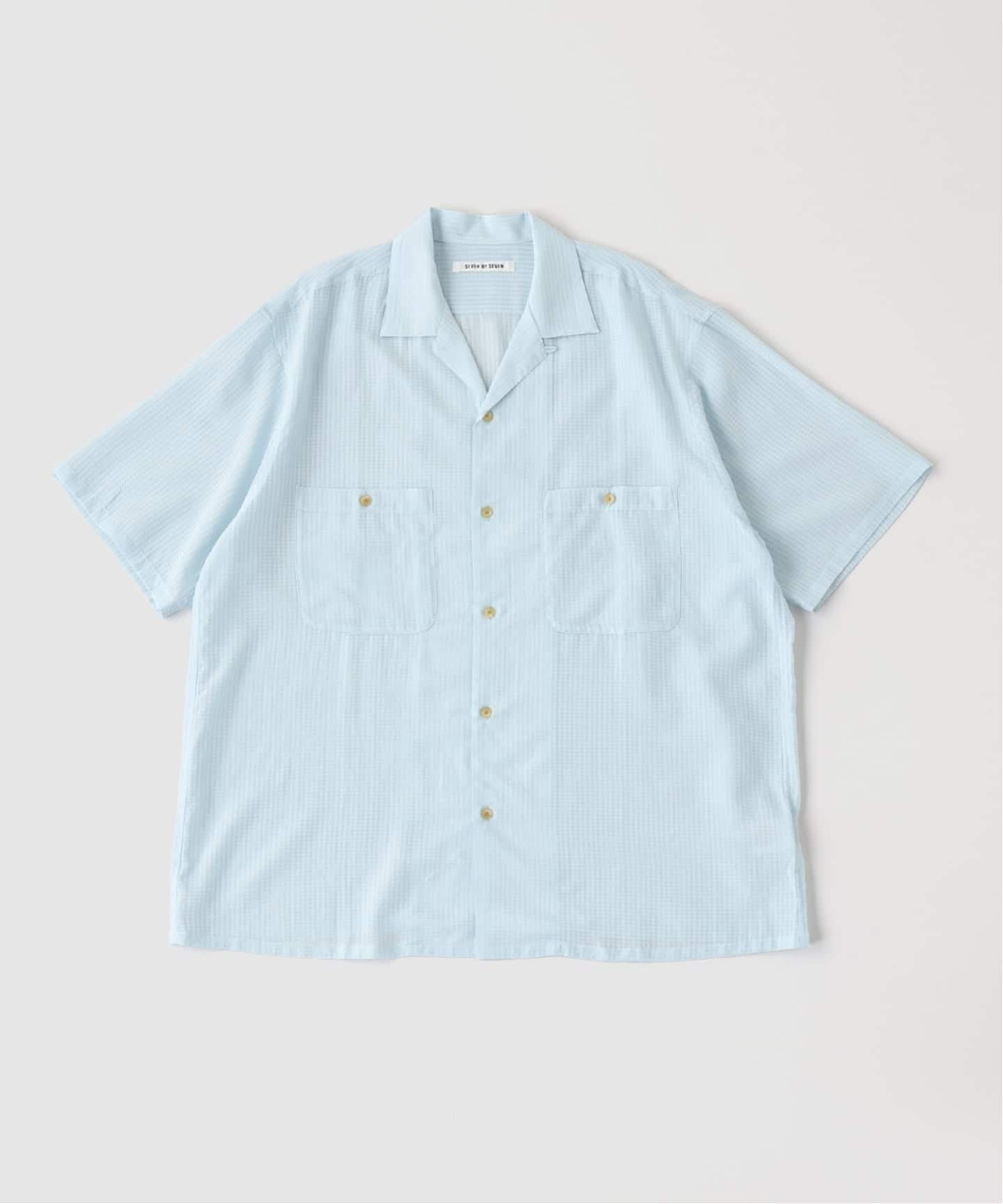 211071○ SEVEN BY SEVEN OPEN COLLAR SEVEN BY SEVEN（セブンバイ