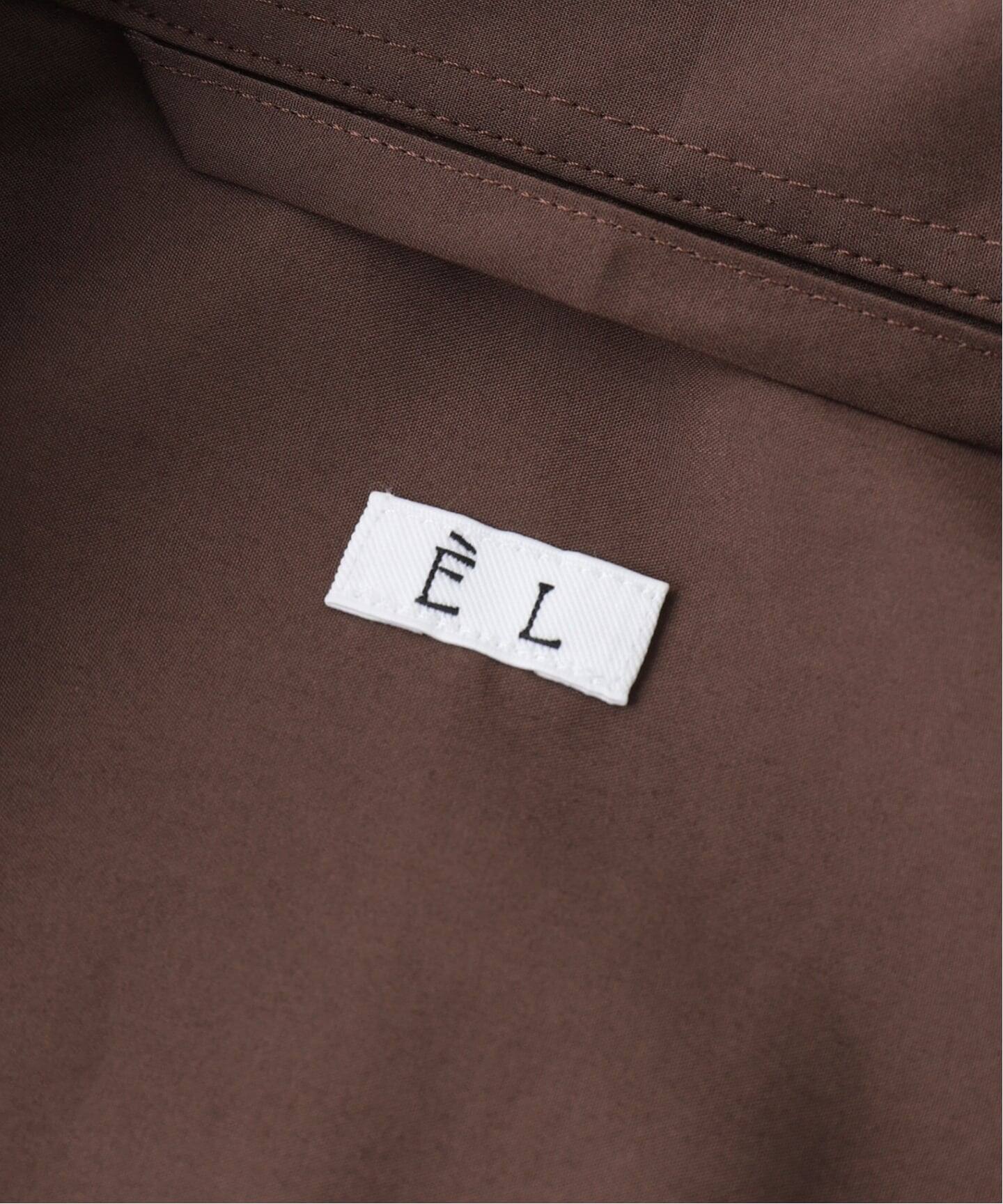 EL/エル】LIGHT TAFFETA H/S SH：ハーフスリーブシャツ（シャツ
