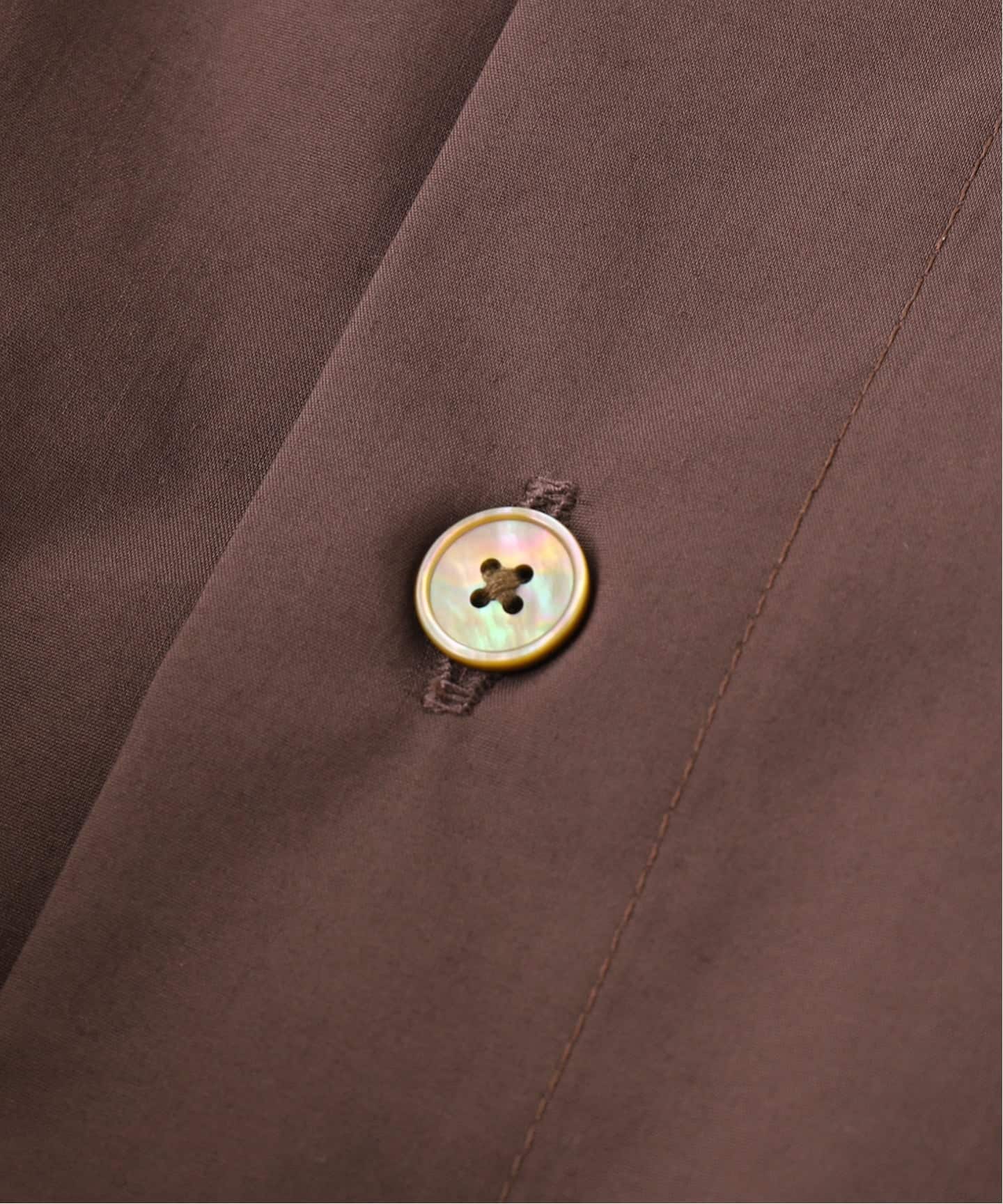 EL/エル】LIGHT TAFFETA H/S SH：ハーフスリーブシャツ（シャツ