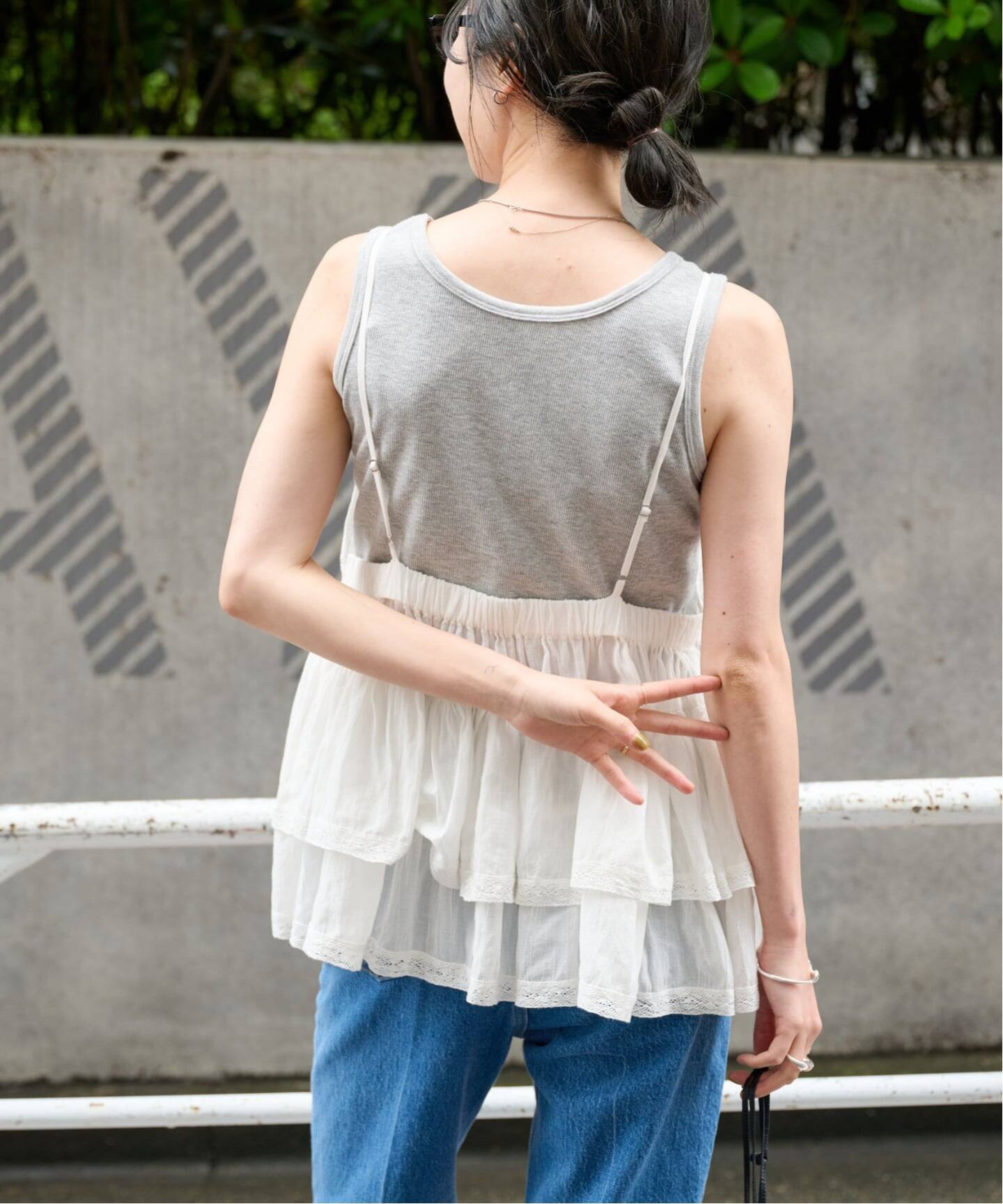 レースフリルキャミ（シャツ／ブラウス）｜OUTDOOR PRODUCTS