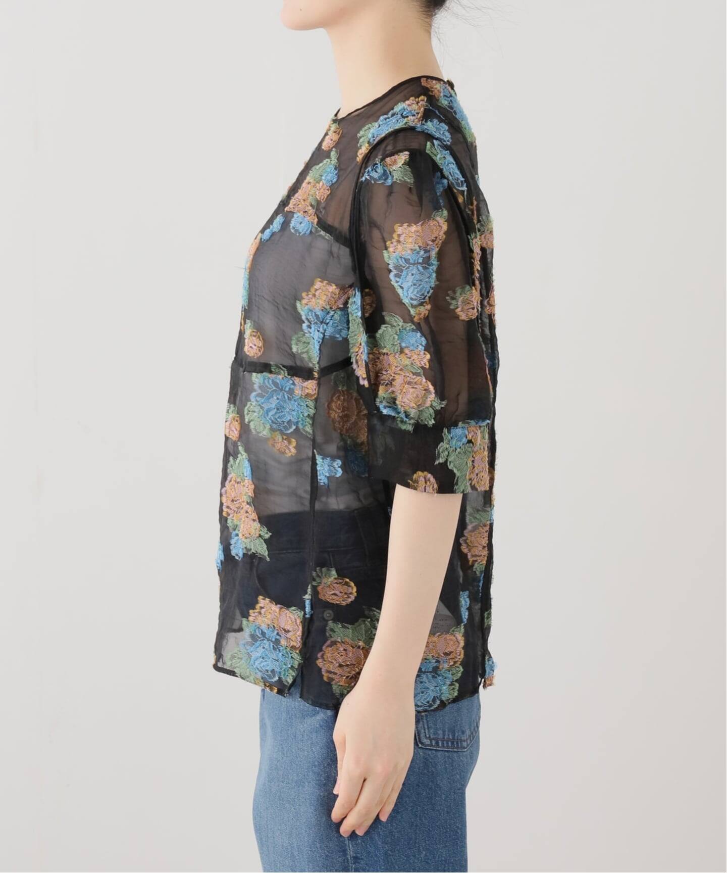 JANE SMITH FLOWER JACQUARD BLOUSE（シャツ／ブラウス）｜BOICE FROM