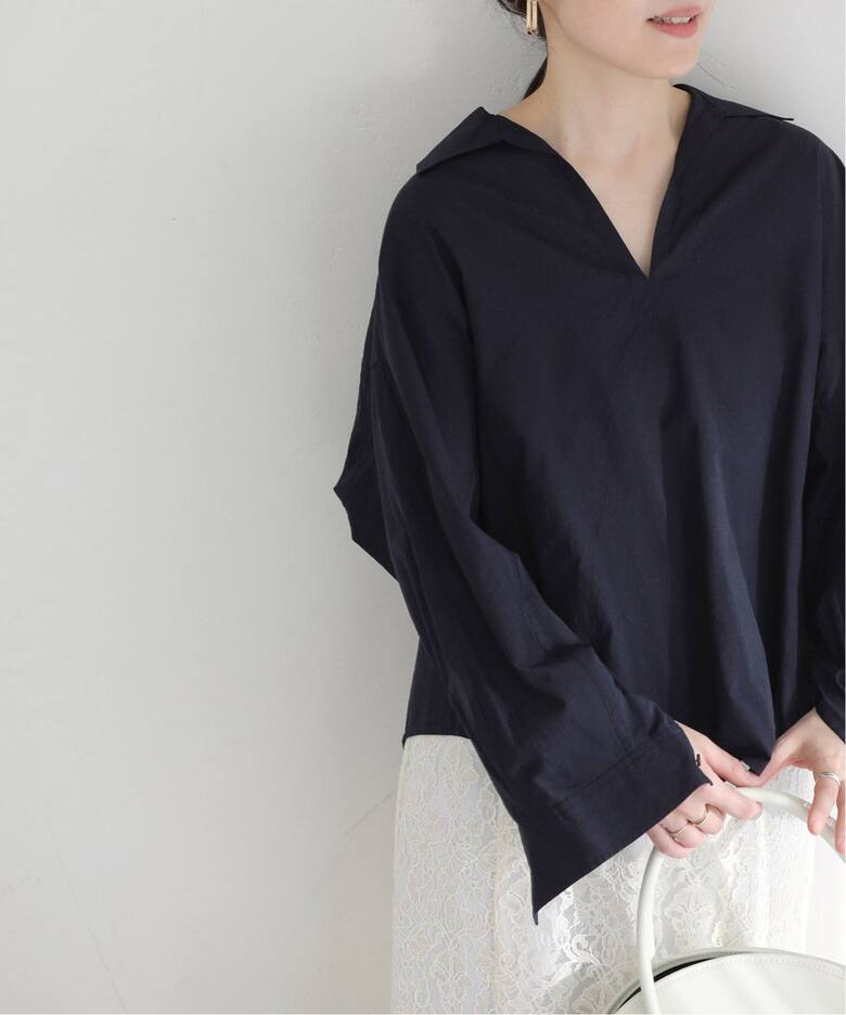 洗える】TICCA/ティッカ スキッパーシャツ（シャツ／ブラウス）｜La 