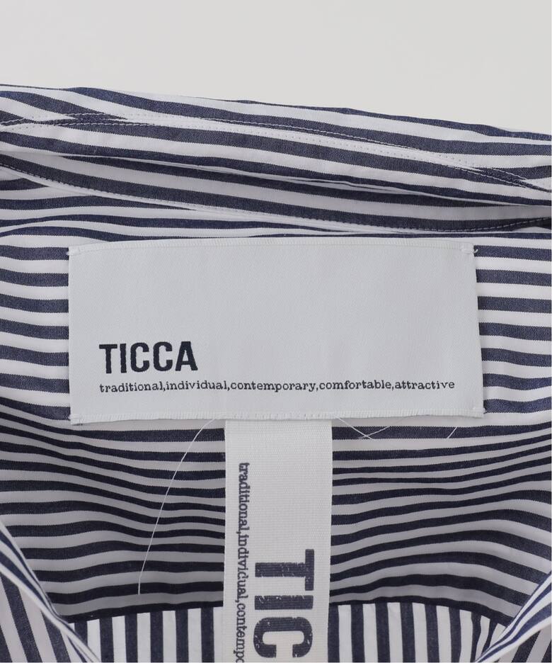 洗える】TICCA/ティッカ スキッパーシャツ（シャツ／ブラウス）｜La 