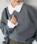 《WEB限定 / 追加予約》フリルカラーブラウス