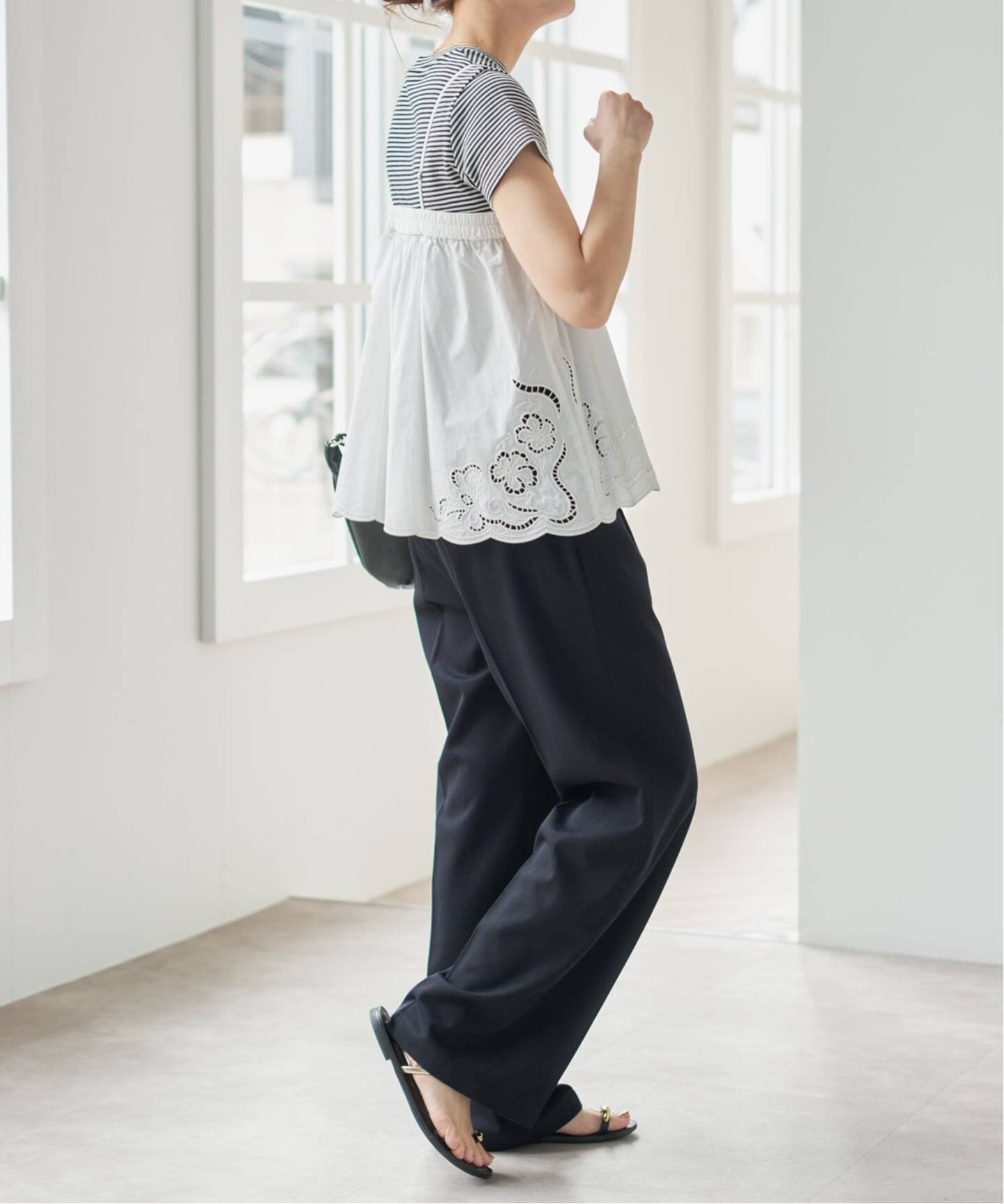 予約》カットワークエンブロイダリーキャミソール（キャミソール