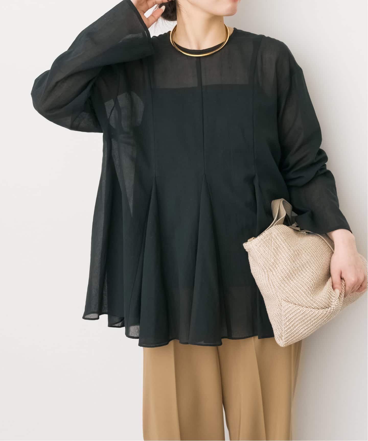 フレアチュニック（シャツ／ブラウス）｜Spick and Span（スピック