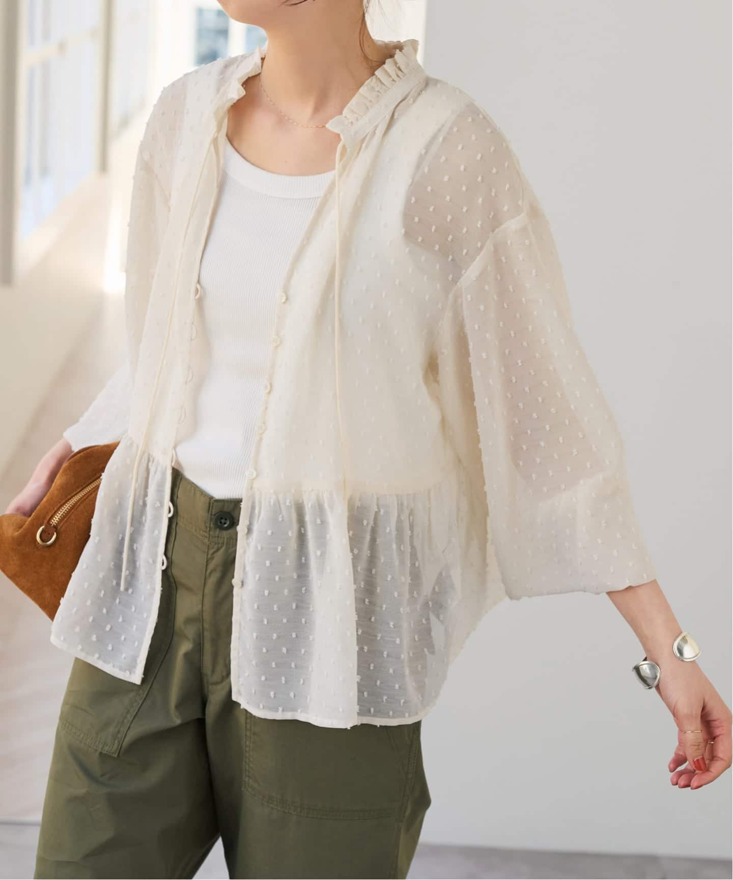 【Spick &amp; Span】リトルカラードビーブラウス Spick & Span - スピック&スパン公式通販完売！！リトルカラードビー