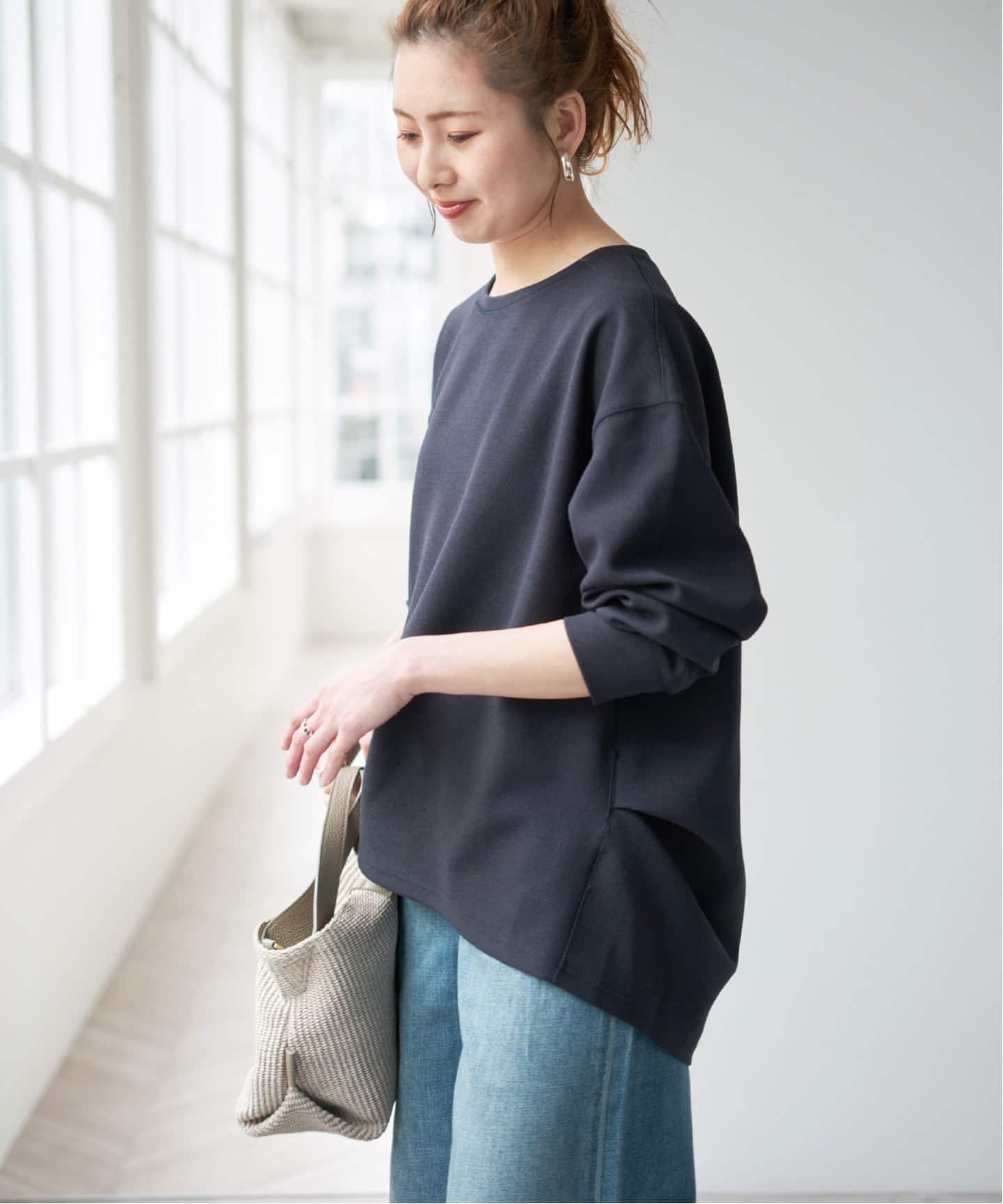 アムンゼンクロスバックタックブラウス（シャツ／ブラウス）｜Spick