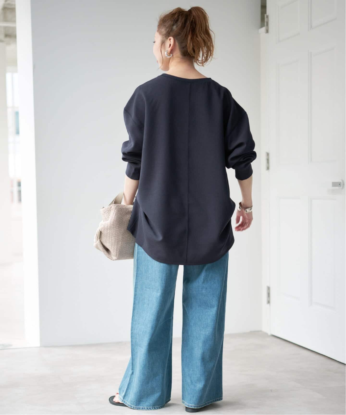 Spick and Span アムンゼンクロスバックタックブラウス アムンゼンクロスバックタックブラウス（シャツ／ブラウス）｜Spick