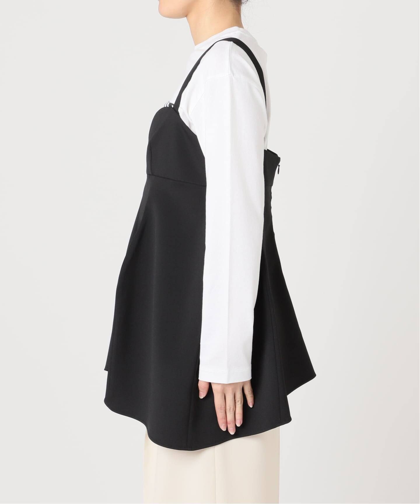 追加予約2》ダブルクロスビスチェ（シャツ／ブラウス）｜HARDY NOIR