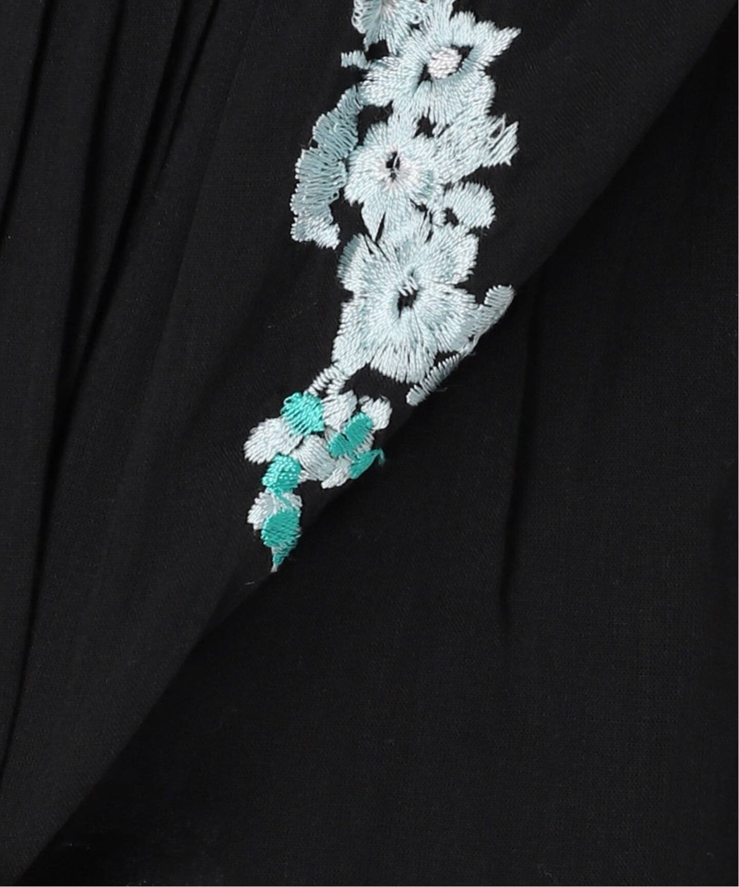 ne Quittez pas / ヌキテパ Cotton Voile Jasmine Embroidery Slee 