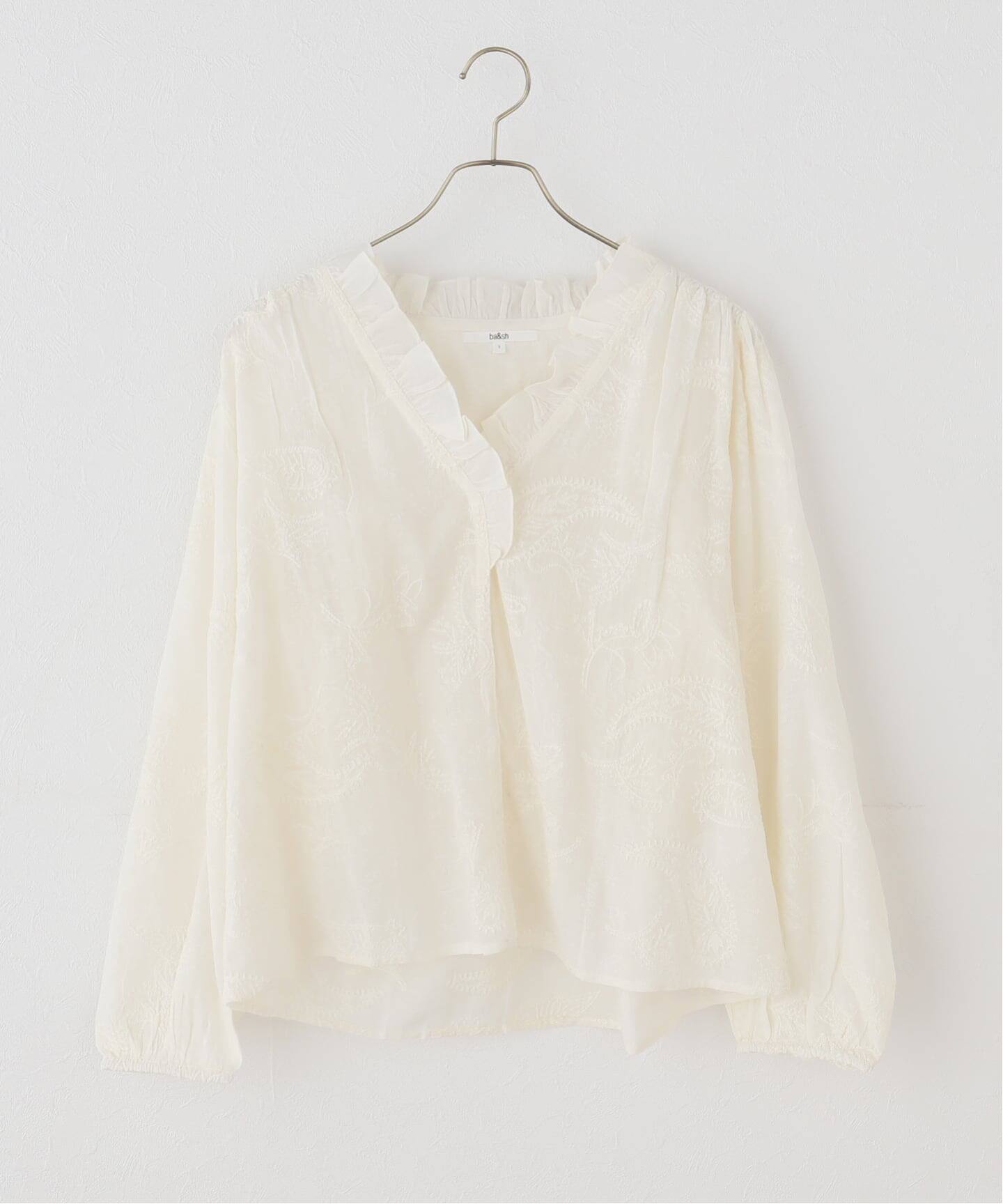 一部店舗+WEB限定》BA&SH / バッシュ BLOUSE PETTY（シャツ／ブラウス 