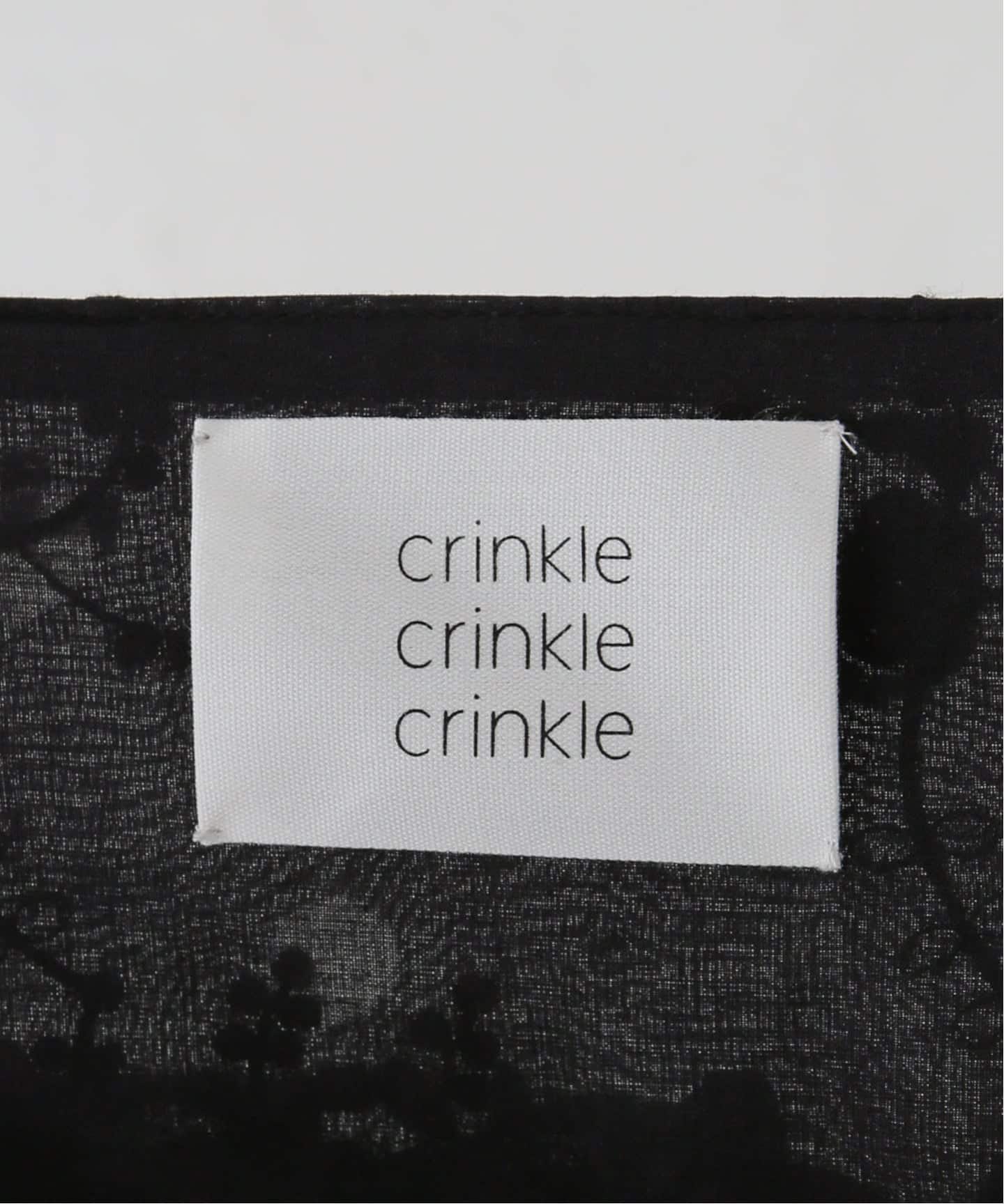 追加》crinkle crinkle crinkle 別注3D embroidery dot camisole