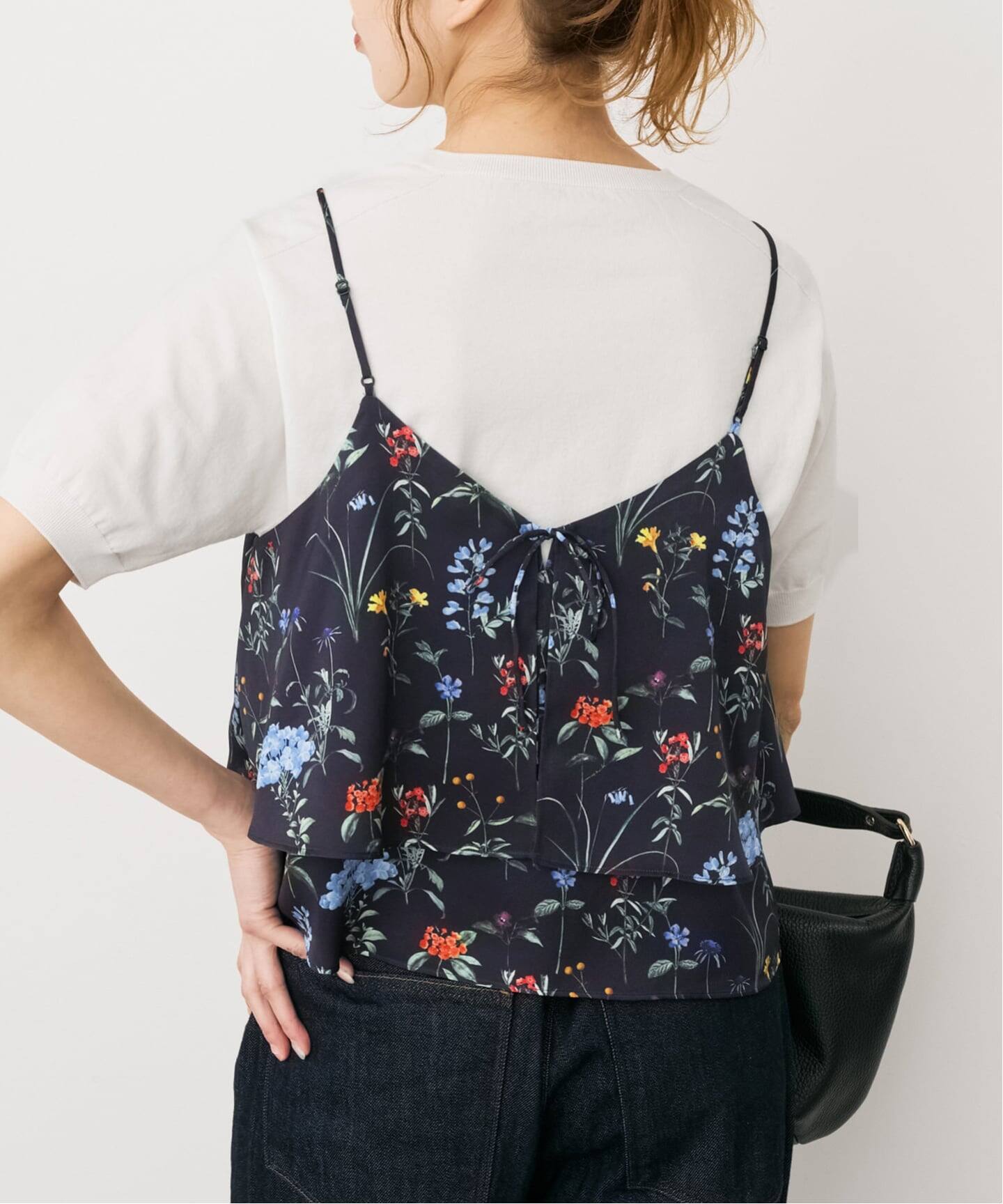 TICCA / ティッカ 別注フラワープリントビスチェ*（シャツ／ブラウス