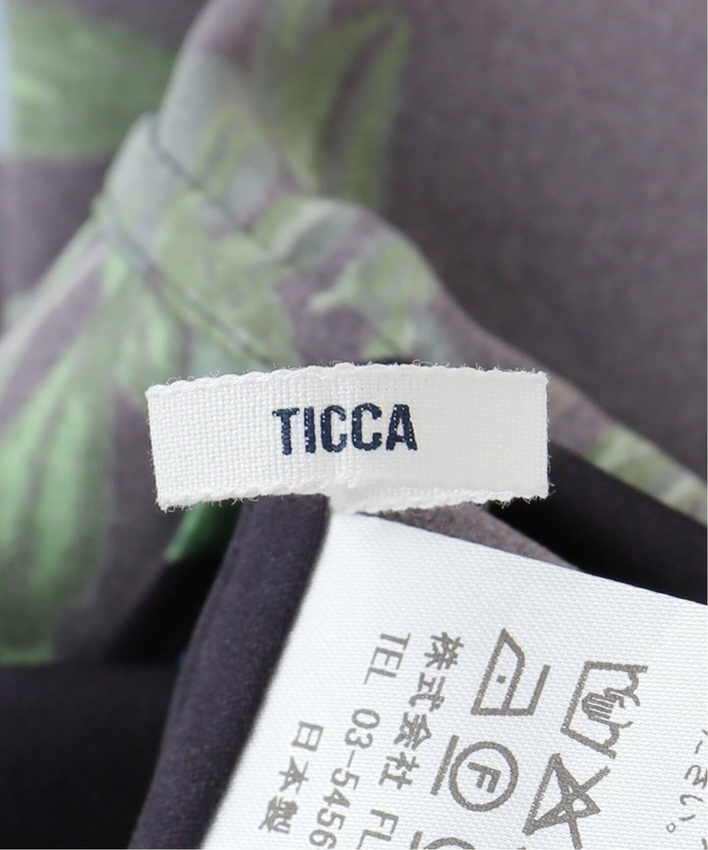 WEB限定》TICCA / ティッカ 2wayフラワープリントビスチェ
