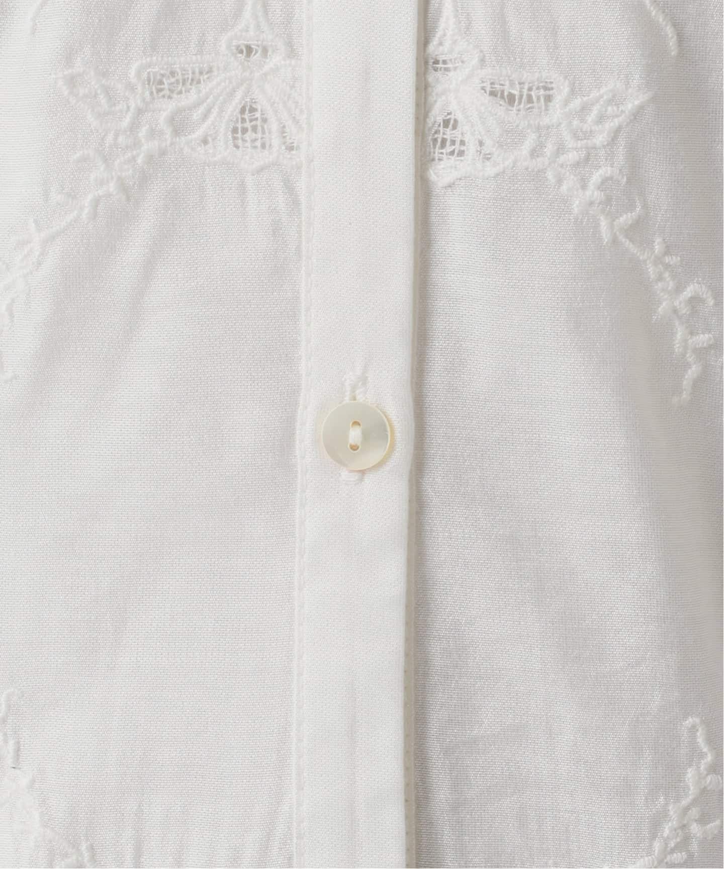 ロングスリーブ刺繍ブラウス（シャツ／ブラウス）｜UBY Spick & Span