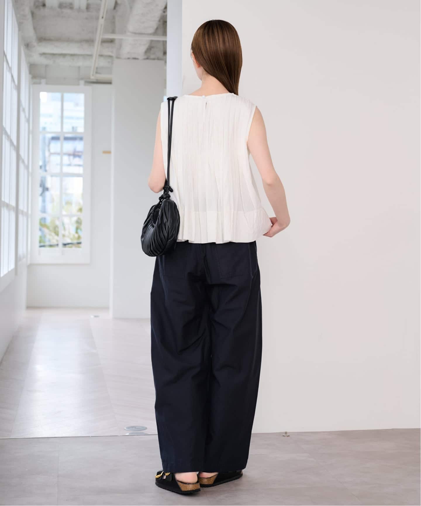 【2021SS】新品タグ付 spick&amp;span ブラウス U by SPICK&SPAN｜UBY Spick & Span タックブラウス | Rakuten Fashion