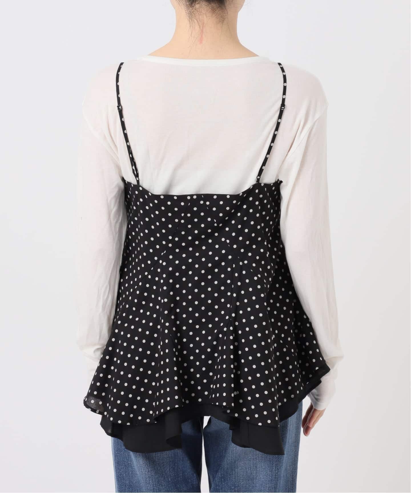 一部店舗+WEB限定》Glyph Polka dot Camisole（キャミソール）｜Spick