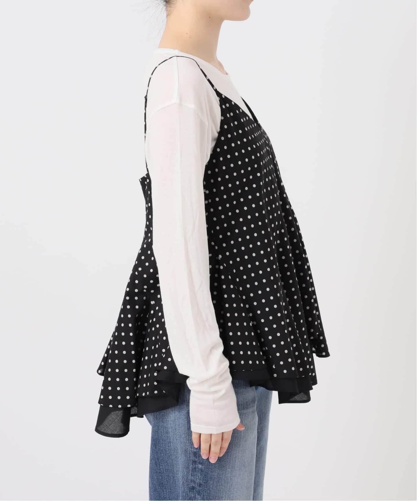 トップス spick and span Glyph Polka dot Camisole 一部店舗+WEB限定》Glyph Polka dot Camisole（キャミソール）｜Spick