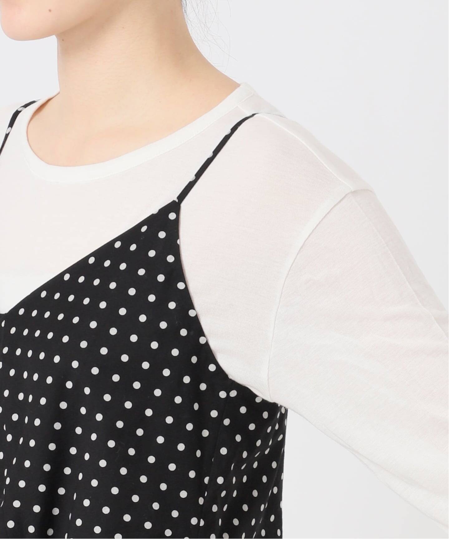トップス spick and span Glyph Polka dot Camisole 一部店舗+WEB限定》Glyph Polka dot Camisole（キャミソール）｜Spick