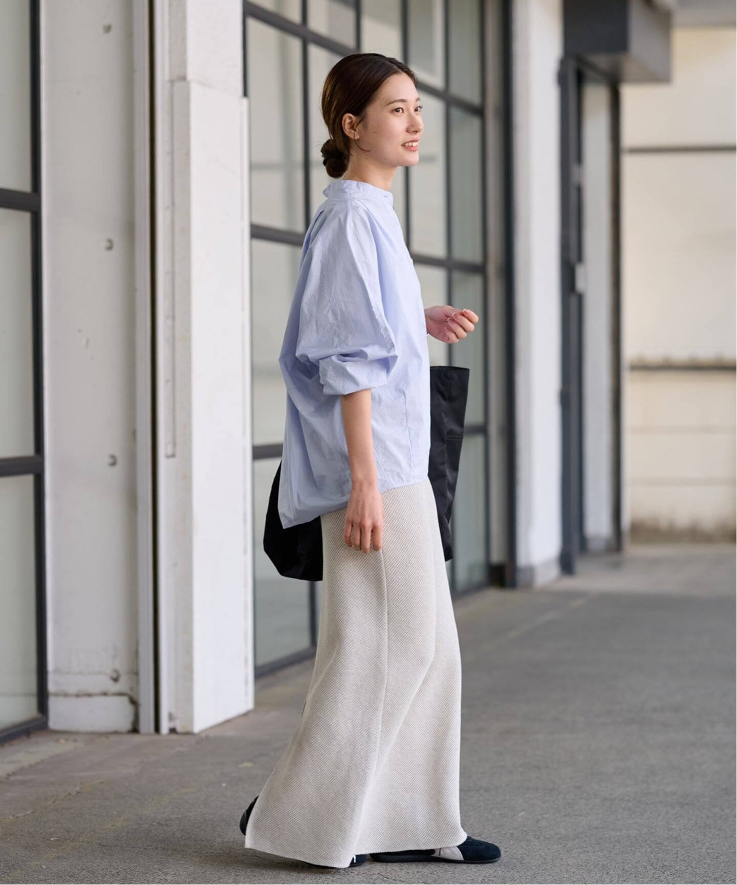 【新品】FRAMeWORK フレームワーク タイプライターコクーンブラウス FRAMeWORK（フレームワーク）の「タイプライターコクーンブラウス