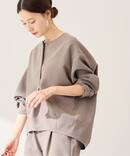 ライトダブルクロスコクーンブラウス