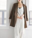 ルナサテンレースアシンメトリーキャミ