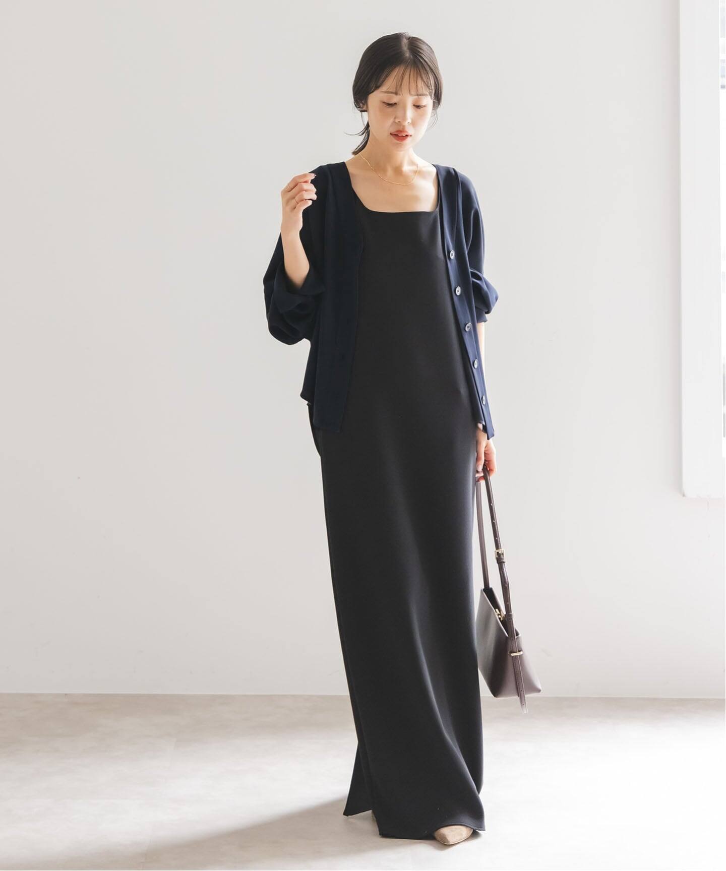 WEB限定追加予約》エステルダブルクロスカーデブラウス（シャツ 