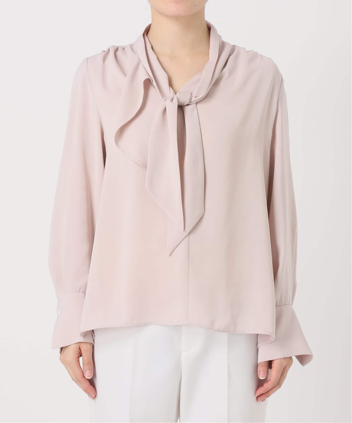 WEB＆日本橋店限定・追加予約》ロイヤルサテンボウタイブラウス