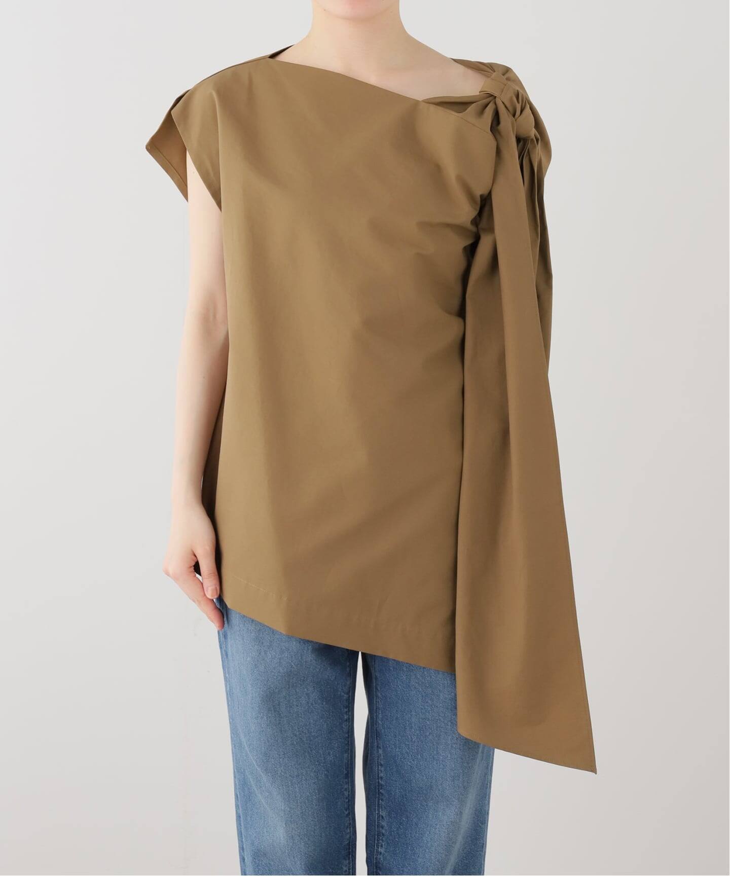 Ujoh/ウジョー Shoulder Tied Blouse（シャツ／ブラウス）｜NOBLE 